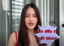 Đu trend Tiktok, Thùy Anh (Tình Yêu Và Tham Vọng) tự cắt tóc layer: Cái kết hết hồn kèm sự thật không phải ai cũng biết