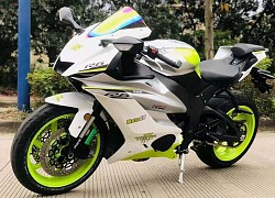 Hãng mô tô Trung Quốc tung ra mẫu xe &#8217;sao chép&#8217; Yamaha R6: Độ hoàn thiện thấp, đồng hồ &#8216;nhái&#8217; Kawasaki, giá bằng 1/3 bản gốc