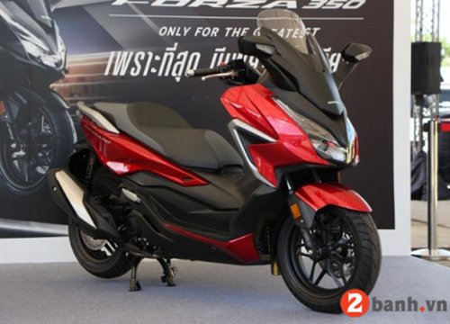 Honda Forza 350 mới ở Thái Lan bằng nửa giá xe bán tại Việt Nam