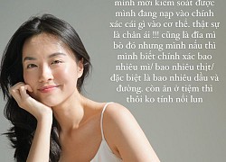 Hà Trúc coi tự nấu ăn là chân ái để giảm cân