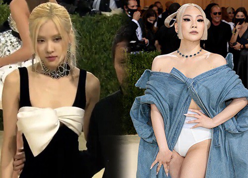 Rosé bị CL lấn lướt khi dự Met Gala: Người mặc lại đồ cũ, người thần thái ngút ngàn