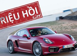 Triệu hồi Porsche Boxster và Porsche Cayman