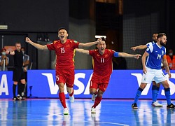 Tuyển futsal Việt Nam hạnh phúc vì chọc thủng lưới Brazil