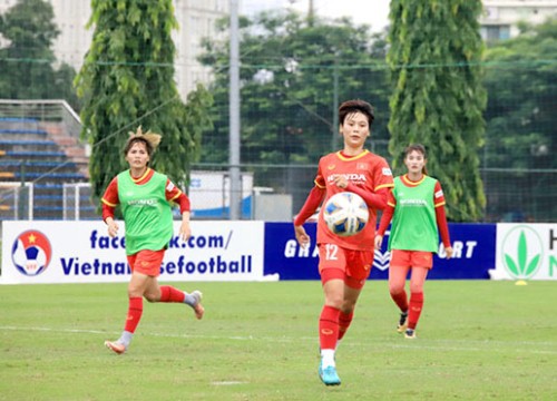 Tuyển nữ sẵn sàng cho vòng loại giải vô địch châu Á 2022