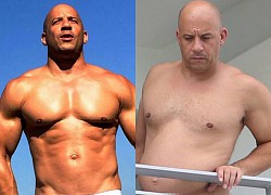 Vin Diesel mất thân hình cơ bắp