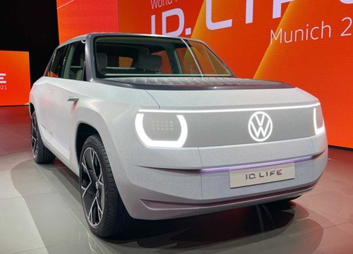 Xe điện Volkswagen ID Life được trang bị rạp chiếu phim