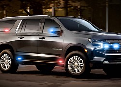 Chevrolet Suburban dành cho chính phủ Mỹ có giá ngang với siêu xe Bugatti Chiron