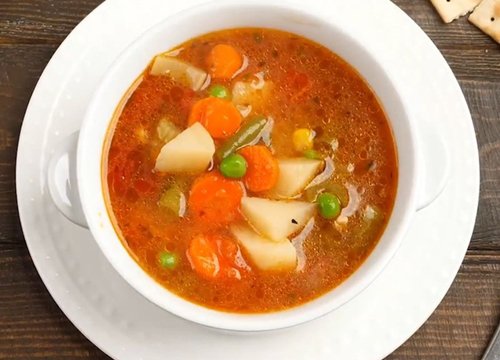 Cơm canh mãi rồi, thi thoảng làm nồi soup đổi món cho ngon miệng chị em ơi!