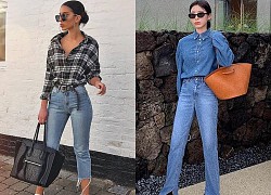 Gợi ý cách phối đồ với denim cực 'chất' cho nàng công sở khi thời tiết giao mùa