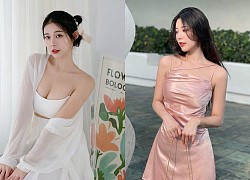 Hot girl mặc váy xẻ cao tít tới hông, mặc kệ vòng 3 lấp ló trước mắt người nhìn