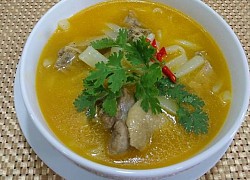 Món bánh canh bột xắt thịt vịt ngon mà đơn giản