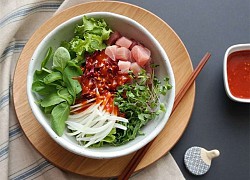 Món salad cá ngừ rau mầm bổ dưỡng lại dễ làm