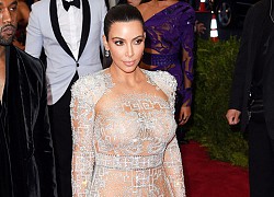 Trang phục khó thở của Kim ở Met Gala