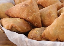 Cách làm bánh samosa thơm ngon giòn rụm cho món khai vị hấp dẫn