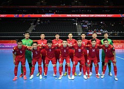 ĐT Việt Nam đối đầu ĐT Nga ở vòng 1/8 Futsal World Cup 2021