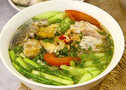 Món bún cá rô đồng ngon hấp dẫn không bị tanh