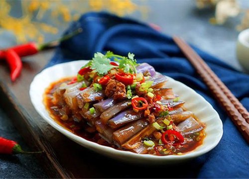 Món cà tím chưng thịt gà đậm đà đưa cơm