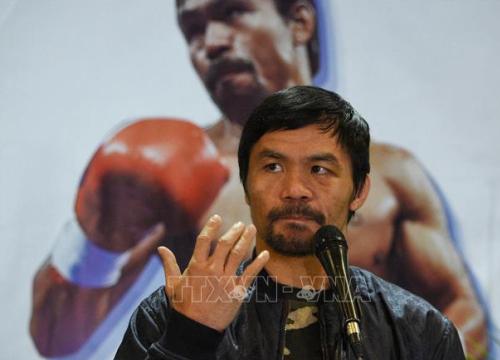 Ngôi sao quyền Anh Manny Pacquiao xác nhận tranh cử Tổng thống Philippines