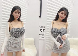 Thân hình nóng bỏng, hot girl mặc gì cũng khiến người khác 'dụi mắt'