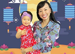 Trung thu của hội hot mom: Cô Văn Thùy Dương "xả vai" làm lồng đèn cho con, shark Linh chỉ làm điều này mà con gái vui hết nấc