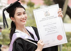 Á hậu học vấn khủng nhất Vbiz: Vừa tốt nghiệp thủ khoa ĐH RMIT, nay nhận học bổng Thạc sĩ Thương mại Toàn cầu