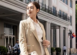 Áo blazer màu be được hội sành điệu lăng xê nhiệt tình, mùa thu này không thể thiếu trong tủ đồ