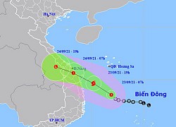 Áp thấp nhiệt đới cách Phú Yên 280km, có thể thành bão trong hôm nay