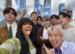 ARMY phấn khích về cuộc gặp mặt của BTS và Megan Thee Stallion