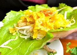 Bánh xèo bông điên điển ngon ngất ngây