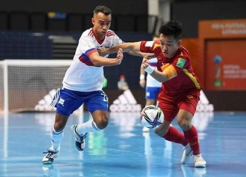 Chơi kiên cường và thua Nga sát nút, futsal Việt Nam ngẩng cao đầu rời World Cup