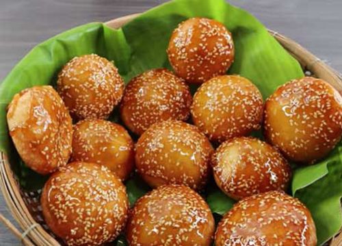 Công thức làm bánh cam phủ mè sốt caramel ngon ơi là ngon