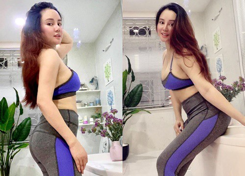 Giữa ồn ào kiện cáo, Vy Oanh vui vẻ khoe body sau sinh con thứ 3