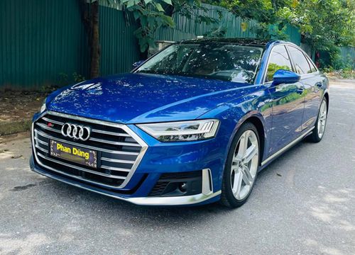 Hàng hiếm Audi S8 2021 về Việt Nam với màu độc cho đại gia mệnh Thủy