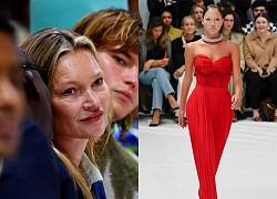 Kate Moss hãnh diện xem con gái catwalk