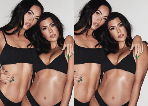 Megan Fox - Kourtney Kardashian: Đôi bạn thân sexy