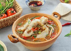 Món canh cá diêu hồng nấu măng chua ngon