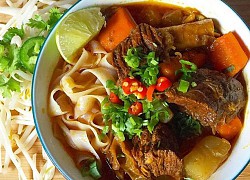 Món hủ tiếu bò kho đơn giản cho bữa sáng