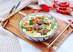 Món miến thịt rau củ ăn hoài không ngán