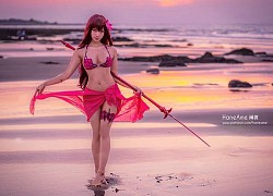 Ngắm mỹ nhân Fate/Grand Order thả dáng trong bộ bikini hồng rực rỡ, nhìn tâm hồn to mà sướng cả mắt