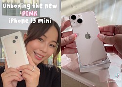 Xem girl xinh hot TikToker đập hộp iPhone 13 màu hồng, hội chị em thất vọng toàn tập?