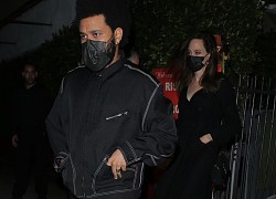 Angelina Jolie xuất hiện bên The Weeknd