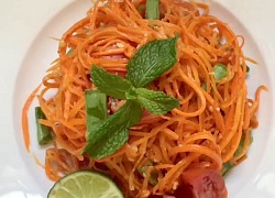 Cách làm gỏi cà rốt giòn ngon, đơn giản tại nhà