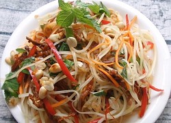 Cách làm nộm đu đủ bò khô giòn ngon khó cưỡng đơn giản tại nhà