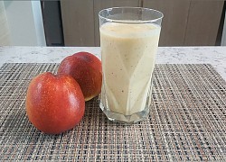 Cách làm sinh tố đào giảm cân ngọt mát thơm ngon không tưởng