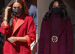 Meghan bị trêu 'copy' phong cách bà Michelle Obama