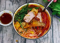 Món bún cá rô chiên giòn cả nhà đều mê