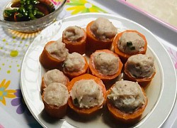 Món cà rốt nhồi cá thác lác đơn giản mà siêu ngon