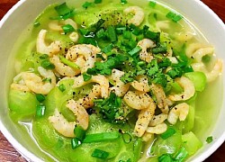 Món canh khổ qua tôm ngon ngọt thanh mát