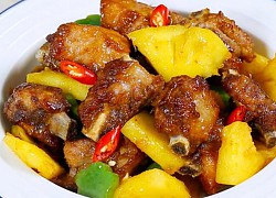 Món sườn xào dứa chua chua ngọt ngon khó cưỡng