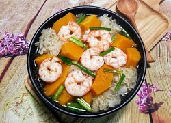 Món canh tôm bí đỏ nấm ngon bổ dưỡng